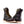 Load image into Gallery viewer, alternating pair of dark brown high top moccasin style boots with yellow and brown laces and white wedge soles