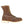 Load image into Gallery viewer, mens rugged brown logger boot with white interior, sticthing, and sole. Black thorogood logo stamped on heel with gold/red laces. right view
