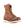Load image into Gallery viewer, mens brown logger boot with white interior, sticthing, and sole. Black thorogood logo stamped on heel with gold/brown laces.