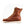 Load image into Gallery viewer, left side view of mens light brown logger boot with white sole, stitching and interior. Yellow laces.