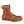 Load image into Gallery viewer, side of tan brown high top moccasin style boots with yellow laces and white sole