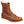 Load image into Gallery viewer, mens brown logger boot with white interior, sticthing, and sole. Black thorogood logo stamped on heel with gold/red laces. right corner view