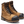 Load image into Gallery viewer, mens brown logger boot with orange line along tan soles. Black toe and tongue