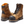 Load image into Gallery viewer, mens brown logger boot with orange line along tan soles. Black toe and tongue pair