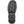 Load image into Gallery viewer, mens athletic shoe all black with hexagon pattern bottom view