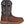 Load image into Gallery viewer, Mens dark brown boots with navy shaft and white embroidery right view