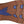 Load image into Gallery viewer, Mens dark brown boots with navy shaft and white embroidery botoom view