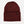 Load image into Gallery viewer, red cuffed beanie with tough duck tag sewn on hem
