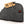 Load image into Gallery viewer, alternate view of charcoal grey cuffed beanie with tough duck tag attached
