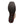 Load image into Gallery viewer, Men brown cowboy boot with blue embroidered shaft and tear drop holes bottom view
