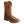 Load image into Gallery viewer, Mens brown cowboy boots with embroidered shaft with teardrop holes in them