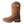 Load image into Gallery viewer, Mens brown cowboy boots with embroidered shaft with teardrop holes in them left view

