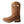 Load image into Gallery viewer, Mens brown cowboy boots with embroidered shaft with teardrop holes in them left view
