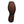 Load image into Gallery viewer, Mens brown cowboy boots with embroidered shaft with teardrop holes in them botom view
