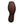 Load image into Gallery viewer, Mens brown cowboy boots with embroidered shaft with teardrop holes in them botom view