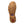 Load image into Gallery viewer, mens brown moc with orange interiors and bootstrap bottom view