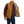 Load image into Gallery viewer, man holding tan Carhartt Sherpa lined vest open over red long sleeve shirt