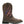 Load image into Gallery viewer, side view mens distressed brown pull-on boot with american flag claw cut outs on shaft