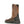 Load image into Gallery viewer, back angled view of mens brown boot with tan brown shaft and light embroidery. EPX label on back of heel.
