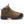 Load image into Gallery viewer, Steel Toe Brown Wolverine Boots with black sole and brown laces side view