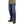Load image into Gallery viewer, man in dark green shirt waring jeans side view