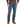Load image into Gallery viewer, Man in Dark Brown Solid button up  and brown belt in rough blue jeans