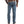 Load image into Gallery viewer, Man in Dark Brown Solid button up and brown belt in rough blue jeans back view
