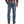 Load image into Gallery viewer, Man in Dark Brown Solid button up and brown belt in rough blue jeans back view