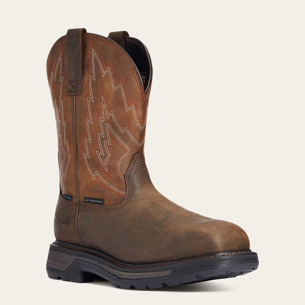 Ariat Men's - 11" Big Rig Waterproof Work Boot - Composite Toe