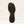 Load image into Gallery viewer, Close-up of a black shoe sole with a brand logo on a light beige background
