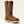Load image into Gallery viewer, Brown cowboy work boot with intricate stitching on a beige background

