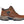 Load image into Gallery viewer, Right side view of a brown, lace-up, mid-top men&#39;s work boot with a Skechers x John Deere logo, waterproof upper, and a Goodyear rubber outsole.
