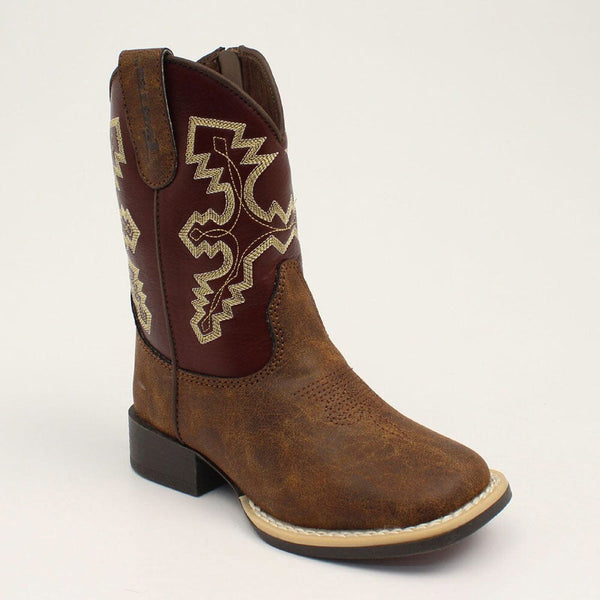 M&F Western Kids - Blake  Classic Western Boot - Square Toe