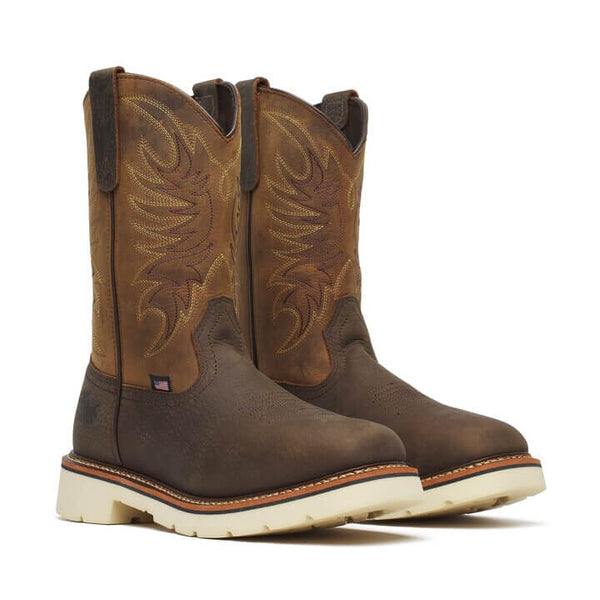 Thorogood Men's - 11" Wellington Western Work Boots - Square Soft Toe