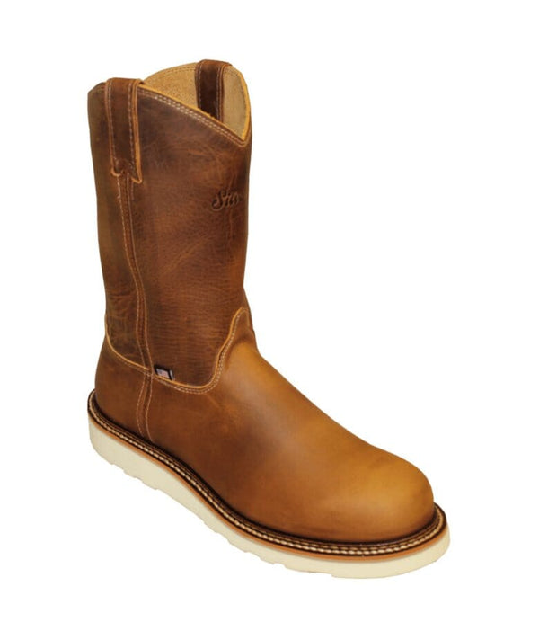 Abilene Men's - 10 " Silverado USA Made Pull - On Work Boot - Soft Toe MENS BOOTWESTERN RUBBER SOLEABILENE BOOT COMPANY