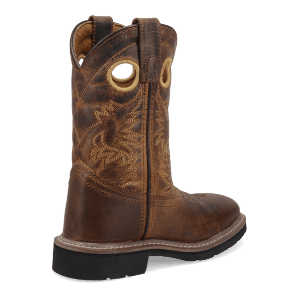 Amarillo Youth Children's - 8" Leather Western Boot - Square Toe CHILDRENSBOOTSQ TOEDAN POST BOOT COMPANY
