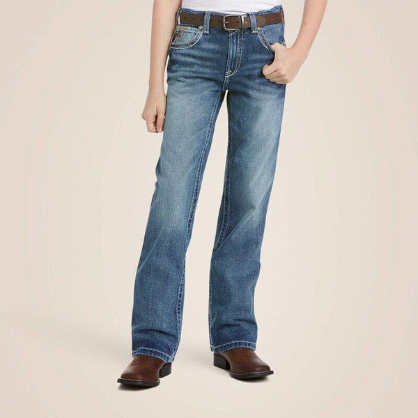 Ariat Boy's - B4 Coltrane Relaxed Fit Boot Cut Jean - Durango CH. AP. BOYS JEANSARIAT INTERNATIONAL INC