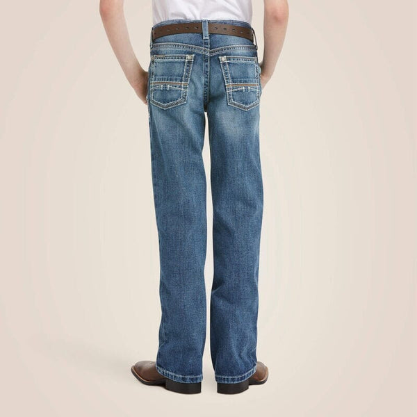 Ariat Boy's - B4 Coltrane Relaxed Fit Boot Cut Jean - Durango CH. AP. BOYS JEANSARIAT INTERNATIONAL INC