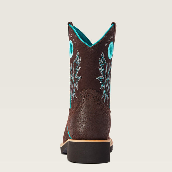 Ariat Girl's - Fatbaby Cowgirl Leather Western Boot - Round Toe CHILDRENSBOOT WESTERN WORKARIAT INTERNATIONAL, INC.