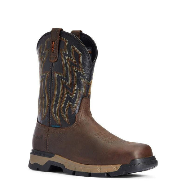 Ariat Men's - 10" Waterproof EH Rebar Flex - Soft Toe MENS BOOTWATRPROOFNON - SAFETYARIAT INTERNATIONAL, INC.