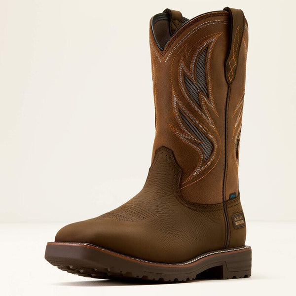 Ariat Men's - 11" Activator VentTEK Waterproof Western Work Boot - Square Toe MENS WORKSQ T NON SAFETYWTRPARIAT INTERNATIOINAL INC