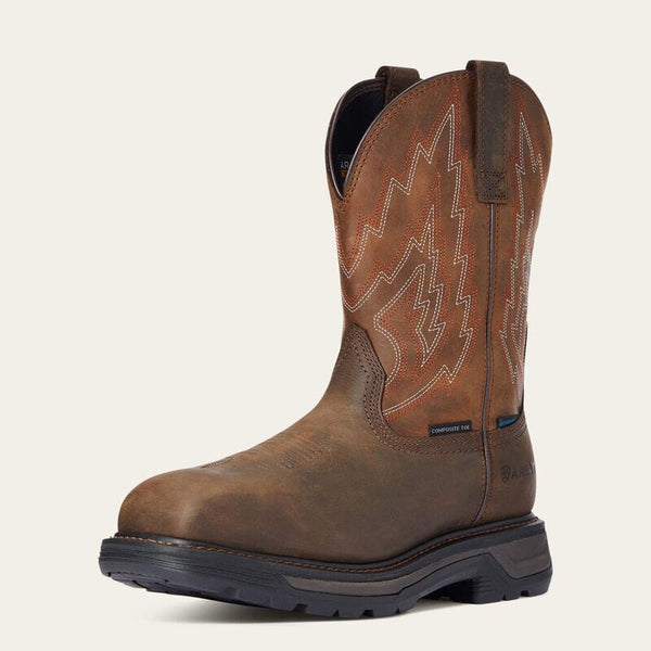 Ariat Men's - 11" Big Rig Waterproof Work Boot - Composite Toe MENS WORKWTRPSQ SAFETYARIAT INTERNATIOINAL INC