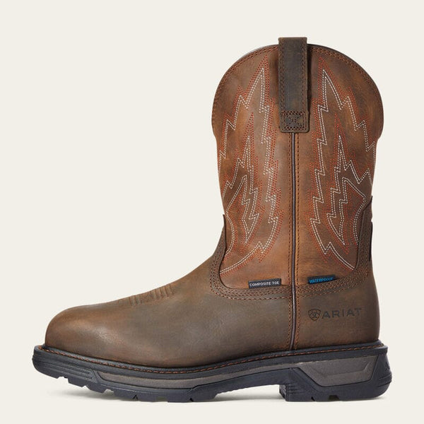Ariat Men's - 11" Big Rig Waterproof Work Boot - Composite Toe MENS WORKWTRPSQ SAFETYARIAT INTERNATIOINAL INC