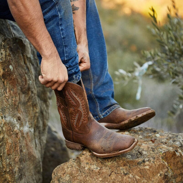 Ariat Men's - 11" Rowder VentTEK Leather Western Boot - Wide Square Toe MENS WESTERN SQUARETOEARIAT INTERNATIONAL, INC.