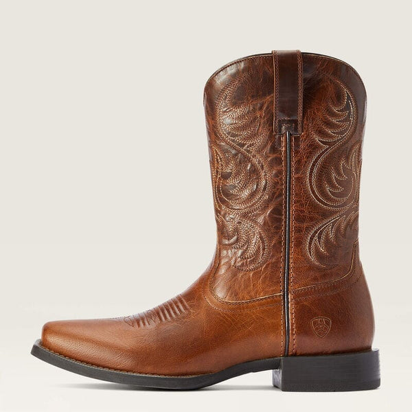 Ariat Men's - 11" Sport Boss Man Leather Western Boot - Square Toe MENS BOOTFASHION SLOUCHARIAT INTERNATIONAL, INC.