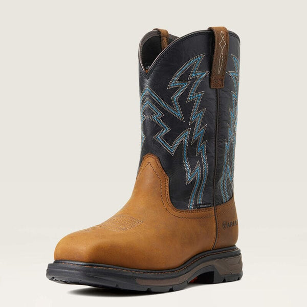 Ariat Men's - 11" WorkHog XT BOA Work Boot - Carbon Toe MENS WESTERNSQ TSAFETYARIAT INTERNATIOINAL INC