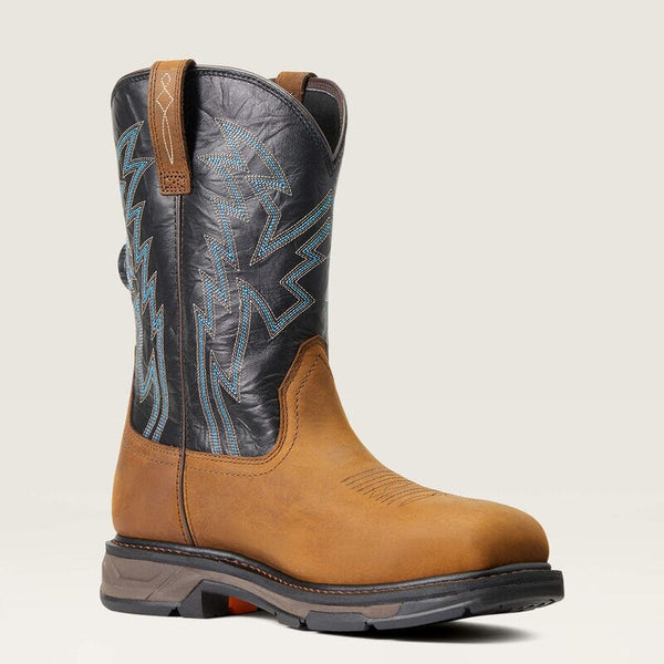 Ariat Men's - 11" WorkHog XT BOA Work Boot - Carbon Toe MENS WESTERNSQ TSAFETYARIAT INTERNATIOINAL INC