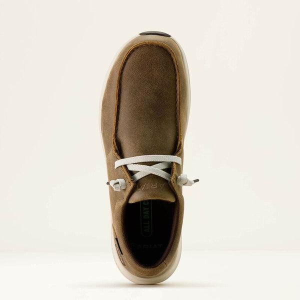 Ariat Men's - 3" Buckeye Moccasin Leather Work Shoe - Steel Toe MENS BOOTLACE STEEL - TOEARIAT INTERNATIOINAL INC