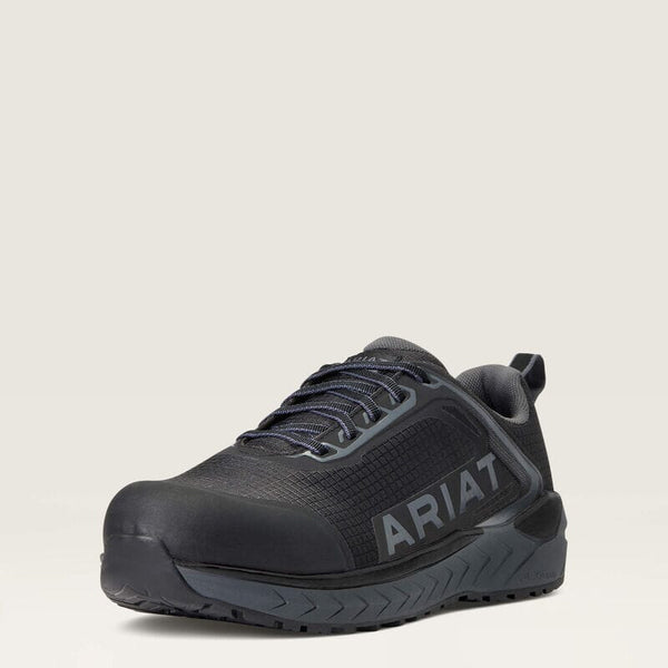 Ariat Men's - 4" Outpace EH Work Safety Shoe - Comp Round Toe MENS BOOTLACE COMPSAFETY TOEARIAT INTERNATIOINAL INC