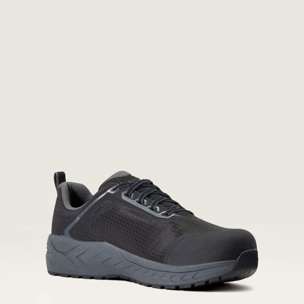 Ariat Men's - 4" Outpace EH Work Safety Shoe - Comp Round Toe MENS BOOTLACE COMPSAFETY TOEARIAT INTERNATIOINAL INC